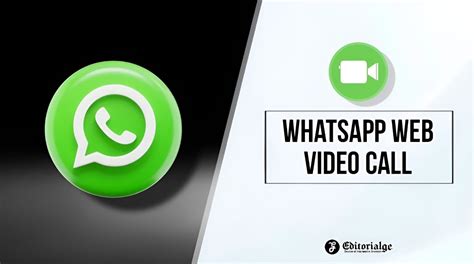 whatsapp web video call